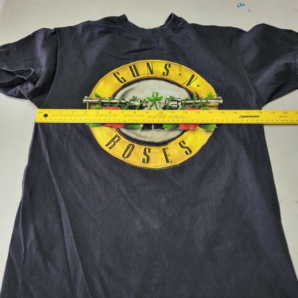 Guns N Roses Shirt Unisex Black Top Graphic Print Size Medium T Shirt - Picture 6 of 9